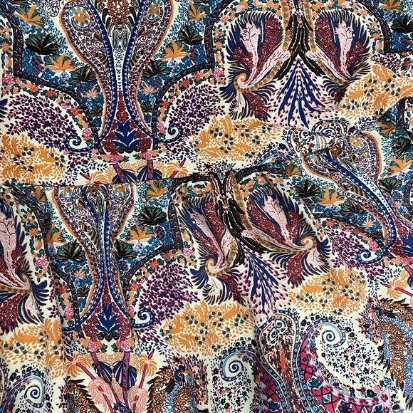 Black Tape colorful paisley maxi dress ~ Size XL ~ NWT - Picture 11 of 11